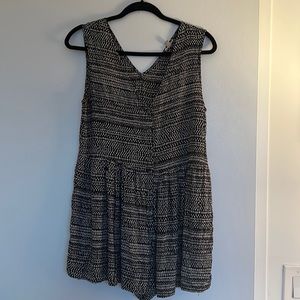 Urban Outfitters Ecote button down romper